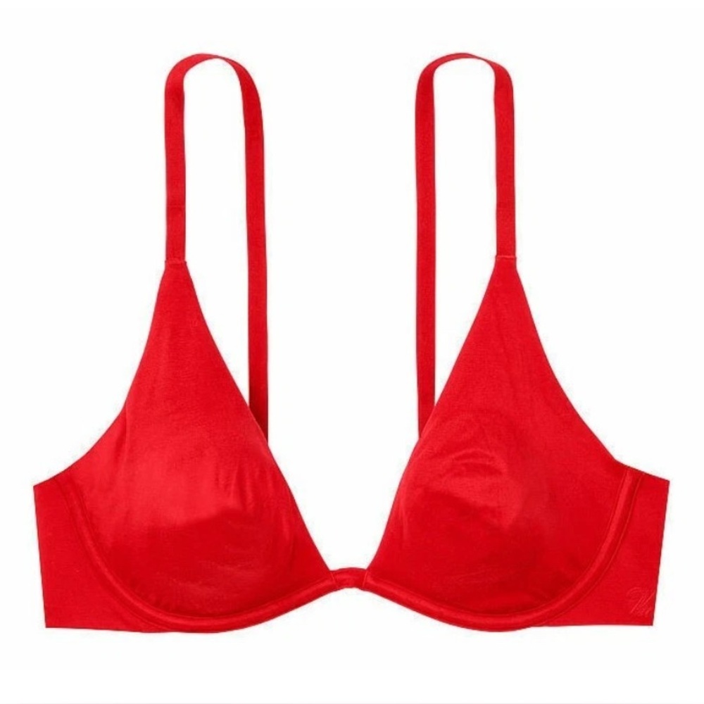 NWT Victoria’s Secret Incredible Unlined Bra “Lipstick Red” 34F